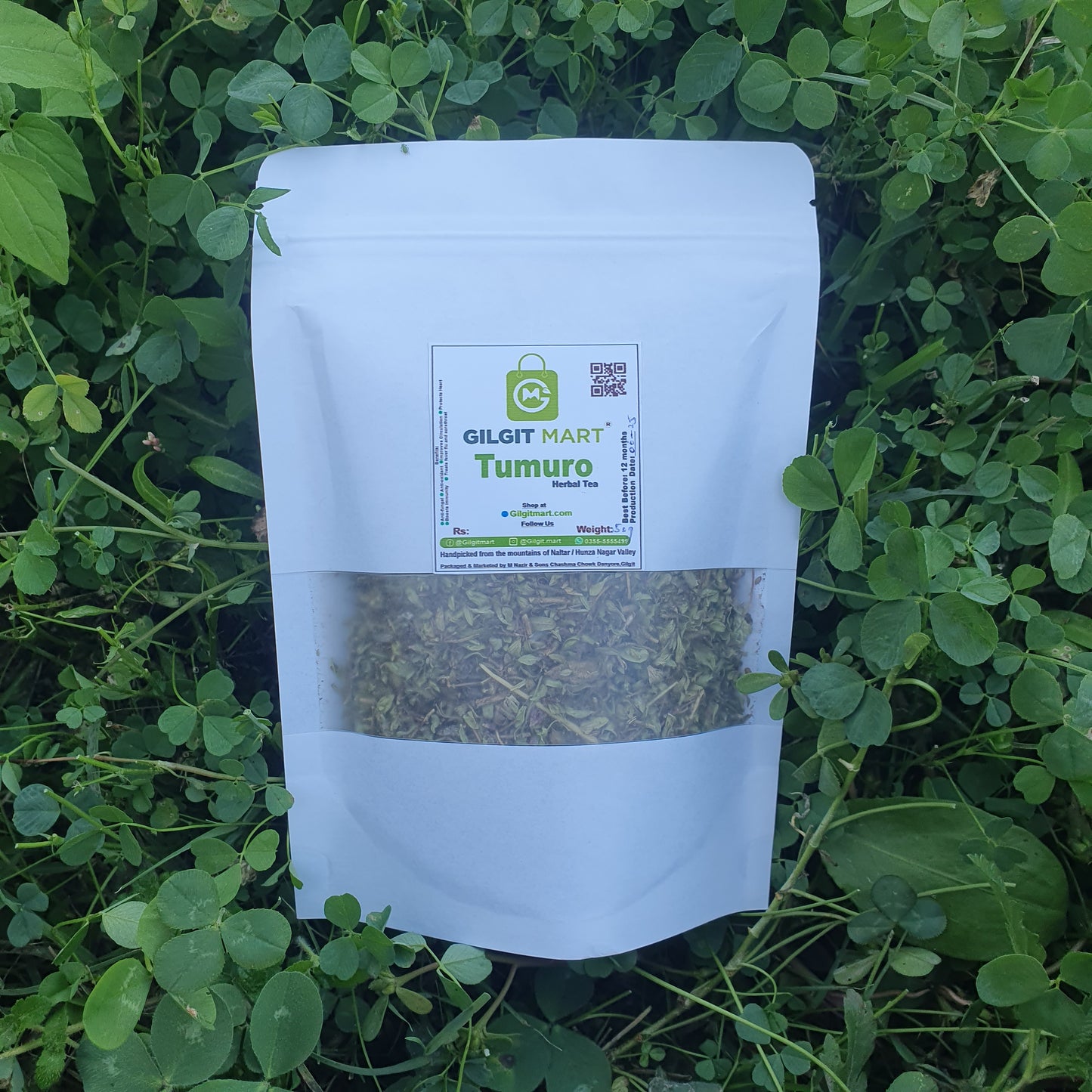 Premium Tumuro Herbal Tea (Wild Thyme) – Organic Mountain Tea from Gilgit-Baltistan | Natural Immunity Booster