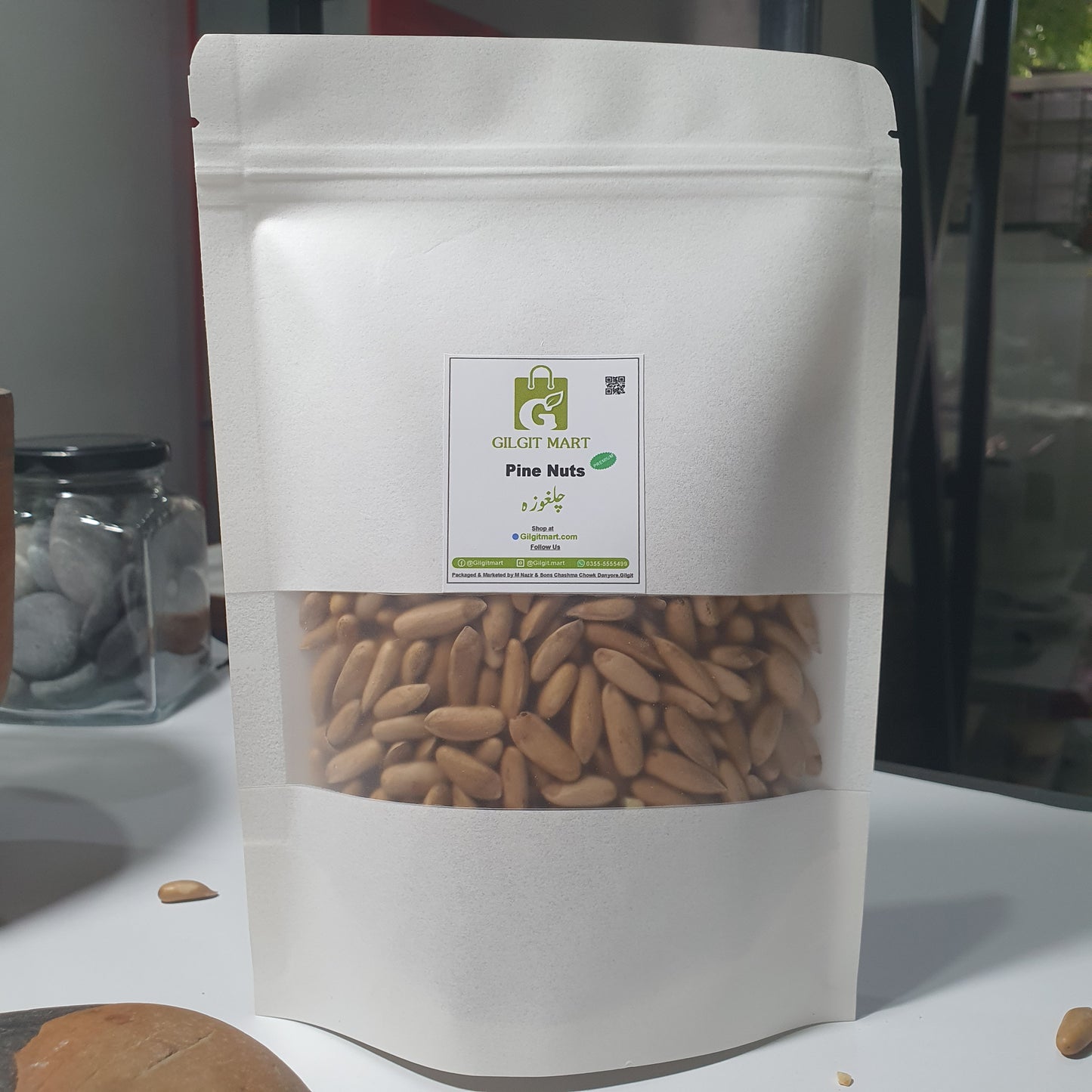 Roasted Pine Nuts (Chilgoza) – Premium Quality from Gilgit Baltistan