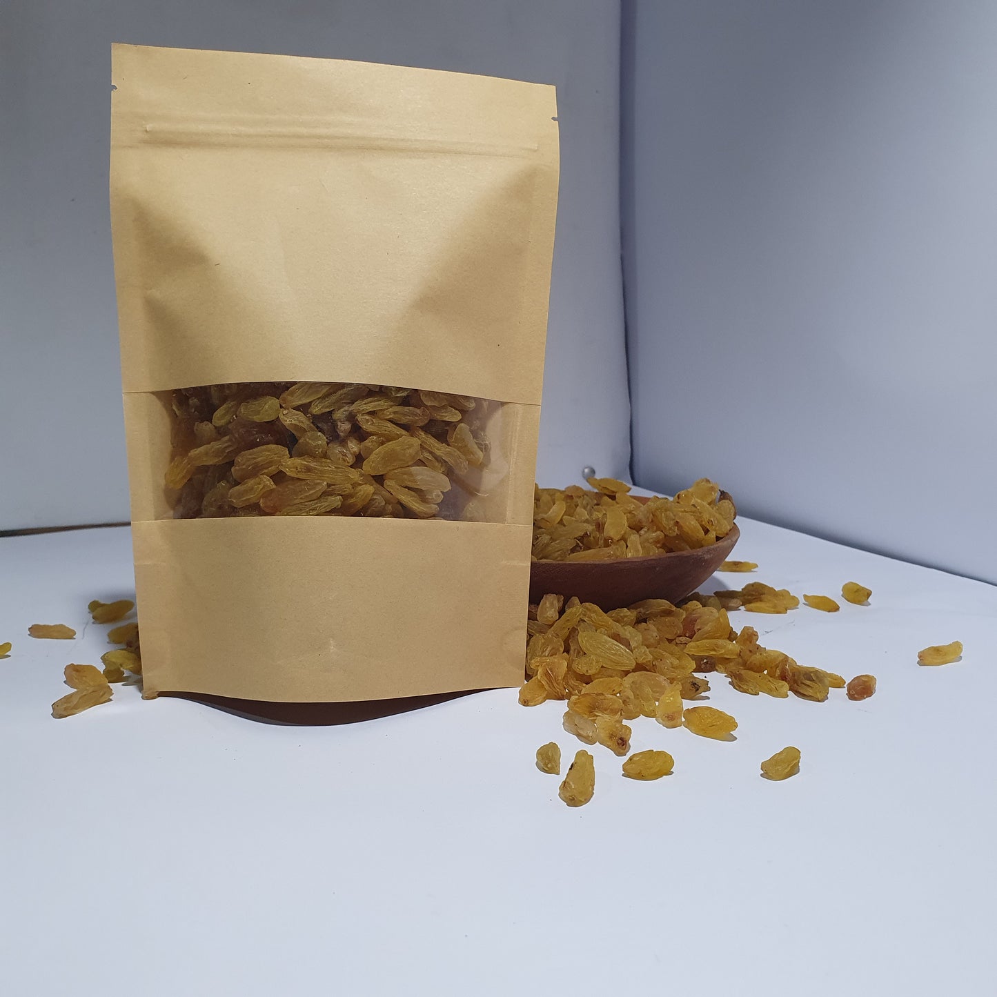 Premium Afghan Kishmish (Large Greenish Yellow Raisins) – 100g to 1kg Packs