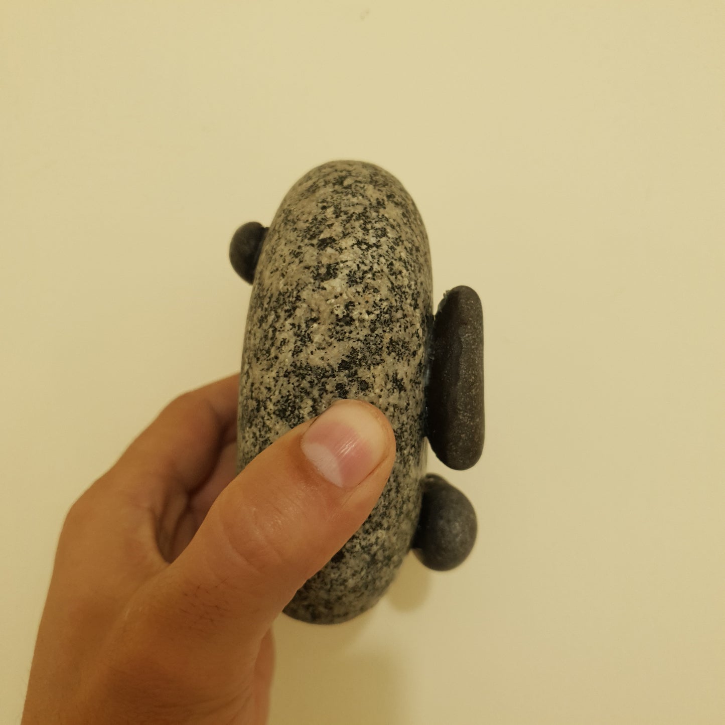 Natural Riverstone Soap Dish – Handcrafted Eco-Friendly Stone Holder from Gilgit-Baltistan