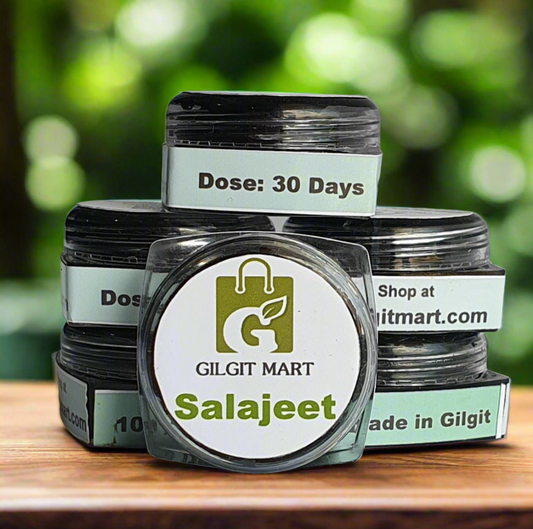Pure Himalayan Salajeet – Original Shilajit from Gilgit Baltistan (6g–100g) | Authentic Himalayan Shilajit Pakistan | Natural Energy Booster Resin