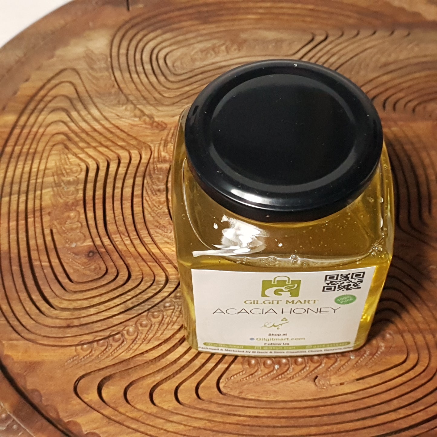 Pure Mountain Honey (Acacia) – 100% Natural from Gilgit Baltistan