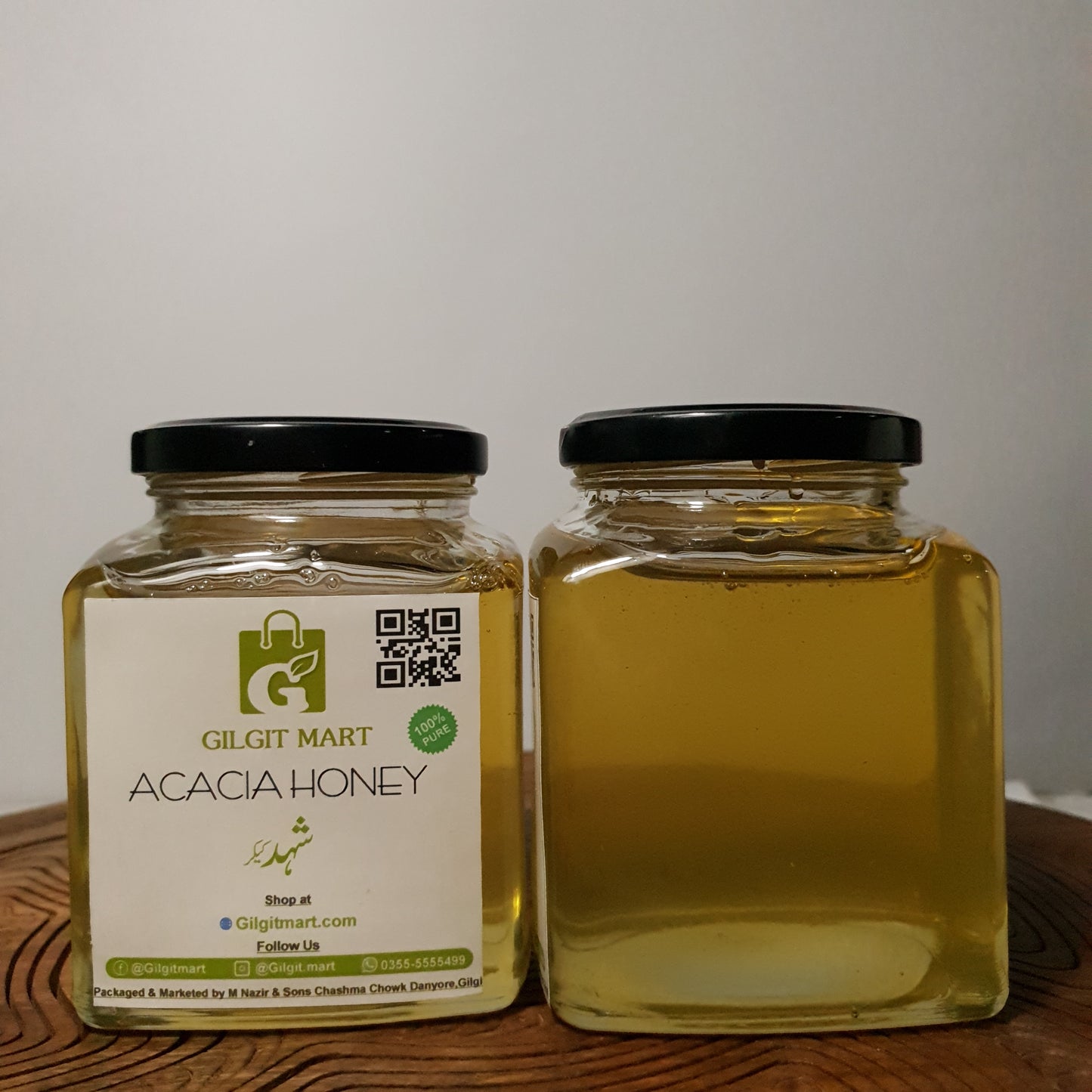Pure Mountain Honey (Acacia) – 100% Natural from Gilgit Baltistan