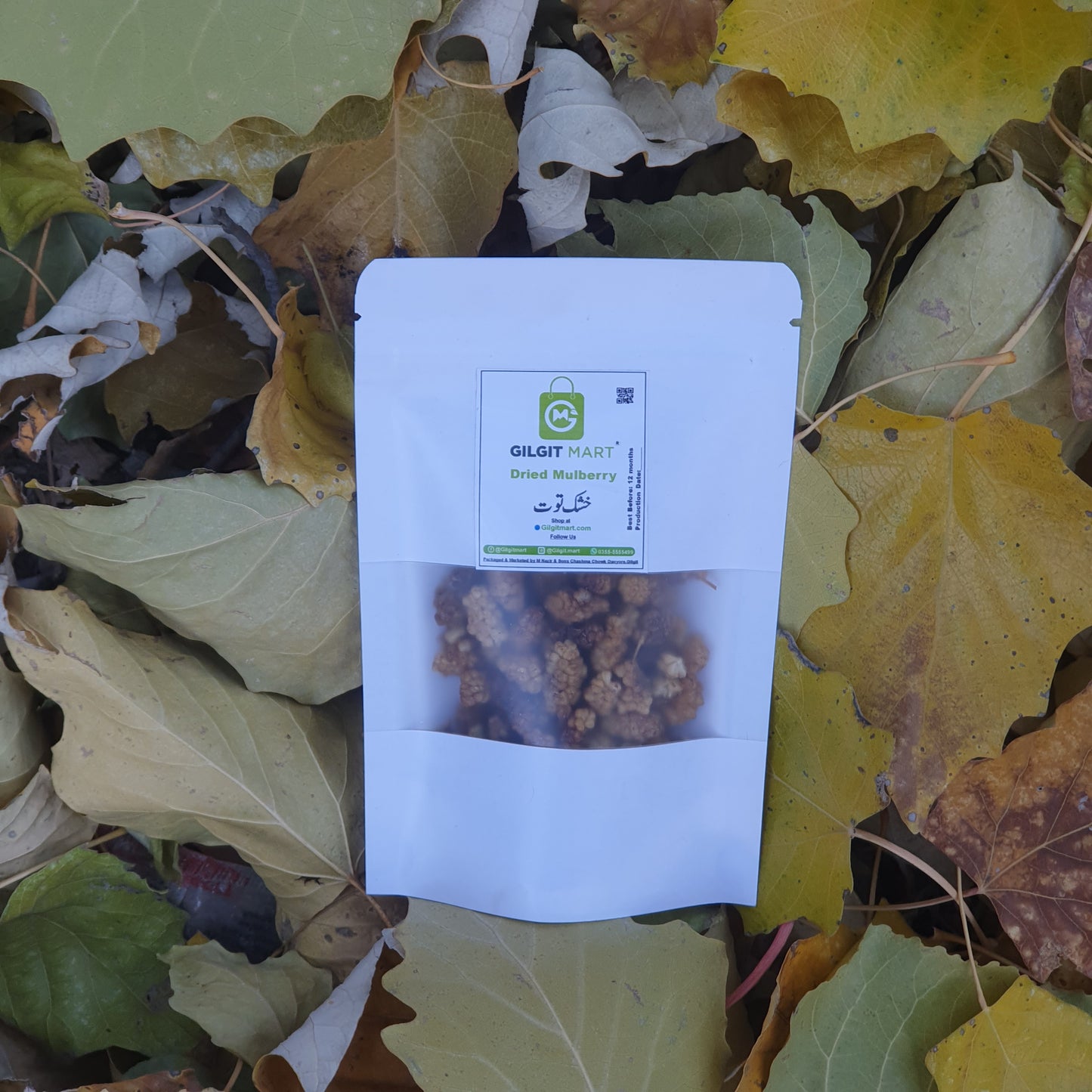 Sun-Dried Mulberries (Shahtoot) – Organic Gilgit