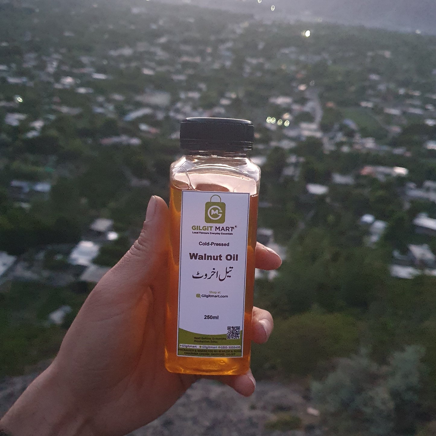 Cold Pressed Walnut Oil (Akhrot Oil) – 100% Pure